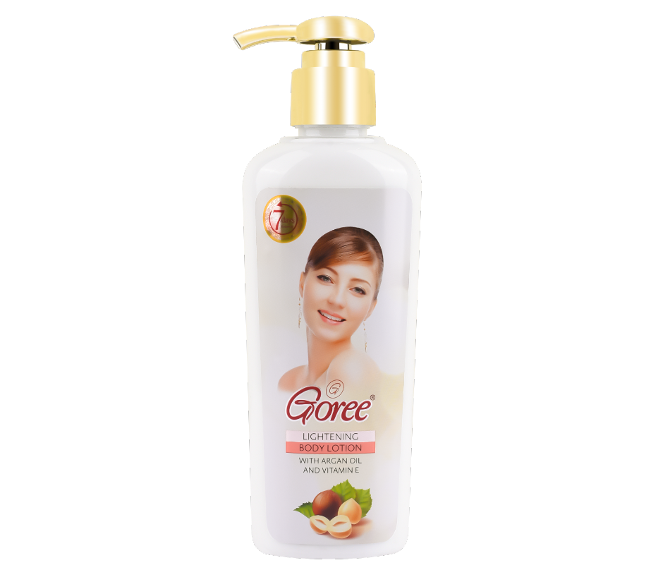 GOREE LIGHTENING BODY LOTION (WITH VITAMIN E & ARGAN OIL ) - Image 2