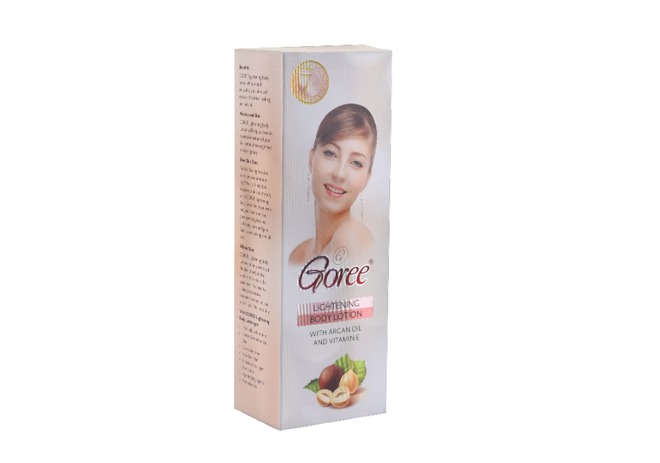 GOREE LIGHTENING BODY LOTION (WITH VITAMIN E & ARGAN OIL )